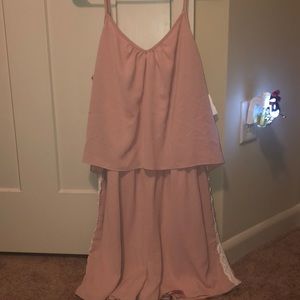 Mauve pink romper